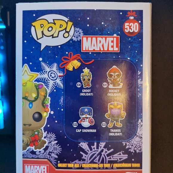 COPY - Funko Pop - Marvel - 530 - Groot (Holiday) - Picture 5 of 5